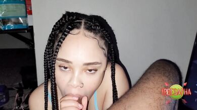 She EASILY Made Him Cum Twice With Her Deep Throat