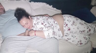 We never finish watching a movie, but we always end up fucking