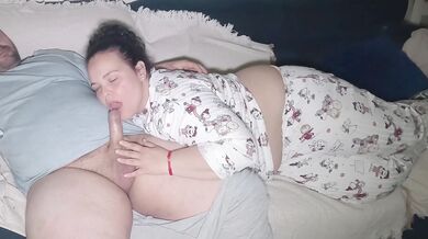 We never finish watching a movie, but we always end up fucking