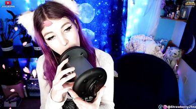 Shy catgirl licks in & around your ears ASMR roleplay sucking motuh sounds