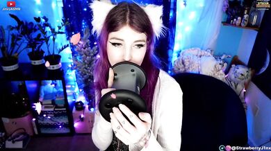 Shy catgirl licks in & around your ears ASMR roleplay sucking motuh sounds