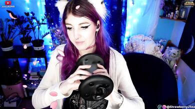 Shy catgirl licks in & around your ears ASMR roleplay sucking motuh sounds