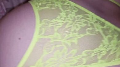 Pov Missionary Creampie and Doggystyle in Sexy Yellow Lingerie Onlyfans: Secretlovers359