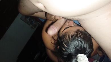MY BEST FRIEND'S GIRLFRIEND WANTED MY MILK IN HER MOUTH AND I GAVE IT ALL TO HER!!