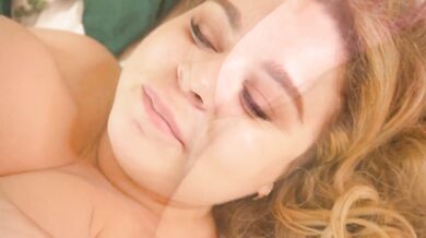 Double-Stuffed Solo Slut: Busty Beauty's Pussy and Throat Get the Dual Dildo Fuck