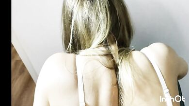 Perfect teen in white lingerie ANAL SLOOPY CREAMPIE CUMFARTS