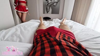 Stepmom Gives Stepson Christmas Anal
