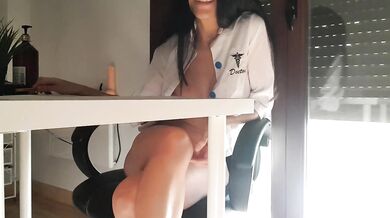 Joi from your nurse, follow her instructions. She masturbates while you talk to her