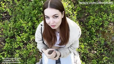 STEPSISTER IS CONSTANTLY SUCKING MY DICK, even IN PUBLIC IN THE PARK!