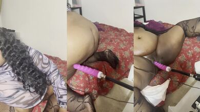 Breezy Passion Pussy get beat to what end with her Machine