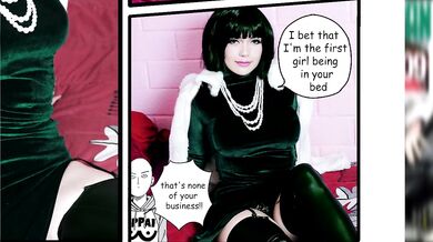 One Punch Man FUBUKI and Saitama cosplay test- SweetDarling