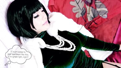 One Punch Man FUBUKI and Saitama cosplay test- SweetDarling