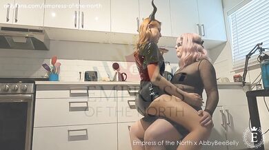 Succubus Fattening Weight Gain Fantasy & Food Stuffing with AbbyBeeBelly