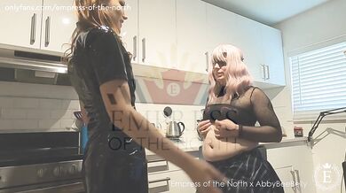 Succubus Fattening Weight Gain Fantasy & Food Stuffing with AbbyBeeBelly