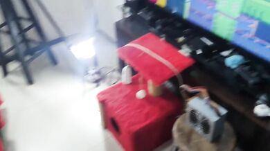 "Hey love, Come here to play MegaManx1" and then he came on my FACE!