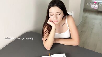 Student Fucked Hard By Teacher For Trying To Cheat - Sucking And Riding To Get Crempie!