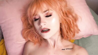 Beautiful Agony- Redhead Braceface
