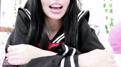 Creamy Pink Pussy School Girl Skips Classes to Cum Imagining you Fucking Her