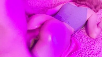 Smeared Massage Oil On Her Beautiful Pussy! WOW This Fuck Was So Hot