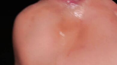 CLOSE UP: Best Milking BLOWJOB in your LIFE, All Cum in Mouth, Sloppy Sucking Dick ASMR