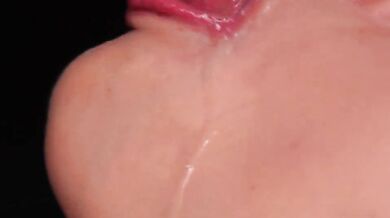 CLOSE UP: Best Milking BLOWJOB in your LIFE, All Cum in Mouth, Sloppy Sucking Dick ASMR