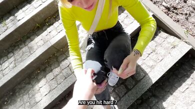 I helped a stranger on the street, and how did she thank me?
