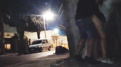 OMG! Public masturbation ended with us having sex in the street