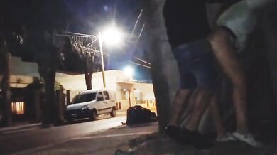 OMG! Public masturbation ended with us having sex in the street