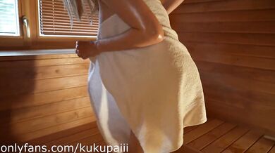 Stranger in public sauna fucked hard and fed me cum