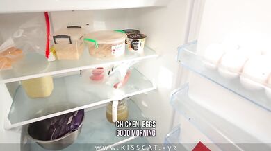 Stepson Caught Naked Stepmom but Fuck on the Kitchen not Enough / Kisscat.xyz