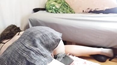 After work I fucked my wife right on the floor!
