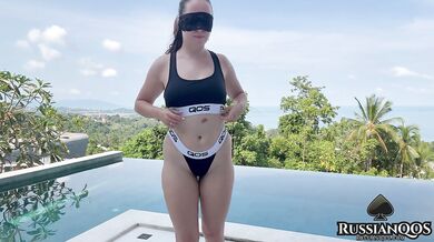 Try on bikinis from QOS brand