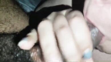 Riding a tasty cock ends in a throat full of cum.