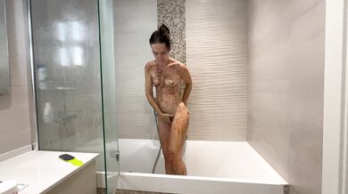 body scrub.