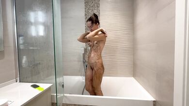 body scrub.