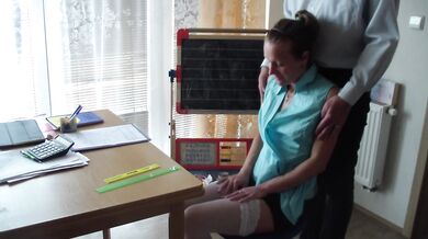 Bad girl fucks with older man - teaser
