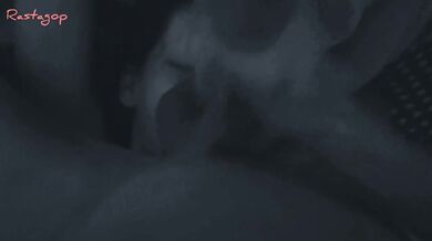 friend's wife shoved a dick in her mouth and filled with sperm. first person sex