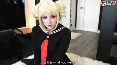 Toga Himiko Deep Sucking Big Dick until Cum on Face