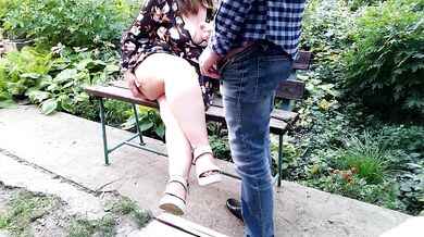 Gorgeous MILF gets cum on her wonderful bare legs