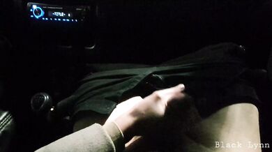 Stop the Car - I Want to Cum! / Public Car Handjob Next to the Road