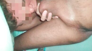 Trying to stick his big dick down his wife's throat: She suffers, but feels horny about it.