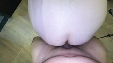 My busty mother-in-law likes it when I fill her tits with my milk.