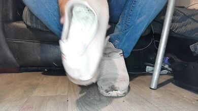 dirty wet socks