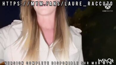 Amateur Bukkake - Elle drains the balls of several strangers!!