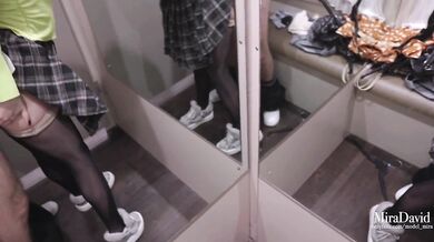 Planned Photoshoot Turns Into Porn Video in Fitting Room