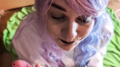 Slut swallow my dick so good