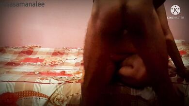 Rosie sucking her husband's big cock and he touches her (Sri Lankn cuple)