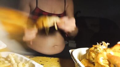 Enjoying a Meal 1
