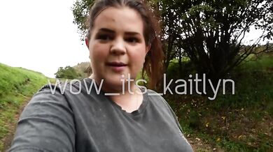 Hiking Naked And Playing! (@wow_its_kaitlyn)