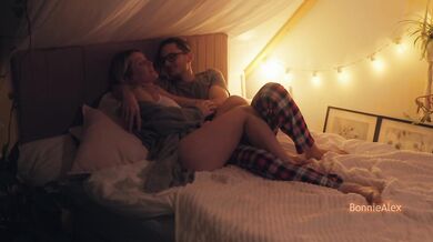 The movie is good, but the sex is much better! Mutual masturbation and sideways sex by a real couple